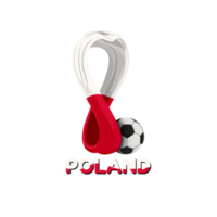 copa del mundo 2022 bandera polonia png