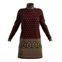 vestido de renderização 3d png