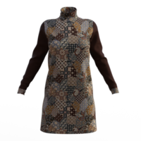 vestido renderizado 3d png