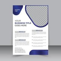 corporation Business Flyer Template Design Poster, Corporate, Flyer, layout modern size A4. vector