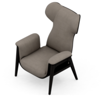 isometrische fauteuil geïsoleerd 3d geven png