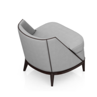 sillón isométrico aislado 3d render png