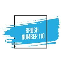 Blue color brush banner background vector