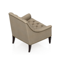 isometrische fauteuil geïsoleerd 3d geven png