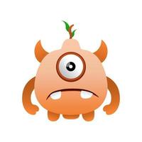 cute vector illustration monster design