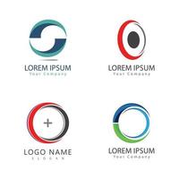 Circle logo template vector design