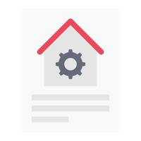 ilustración de vector de documento blueprint en un fondo. símbolos de calidad premium. iconos vectoriales para concepto y diseño gráfico.