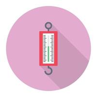 weight meter vector illustration on a background.Premium quality symbols.vector icons for concept and graphic design.