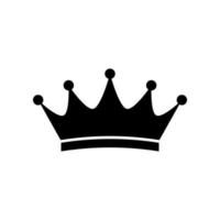 crown vector icon isolated