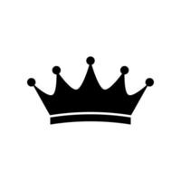 crown vector icon isolated