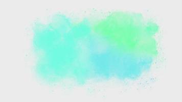 abstrakt färgrik vattenfärg borsta bakgrund video