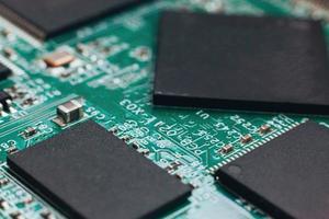 Circuit board repair. Electronic hardware modern technology. Motherboard digital personal computer chip. Tech science background. Integrated communication processor. Information engineering component. photo
