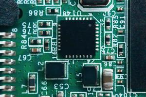 Circuit board repair. Electronic hardware modern technology. Motherboard digital personal computer chip. Tech science background. Integrated communication processor. Information engineering component. photo