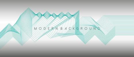 Abstract geometric line background vector