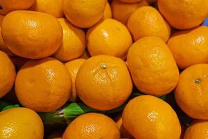 cerrar fruta naranja foto