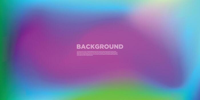 Abstract colorful gradient background vector template.