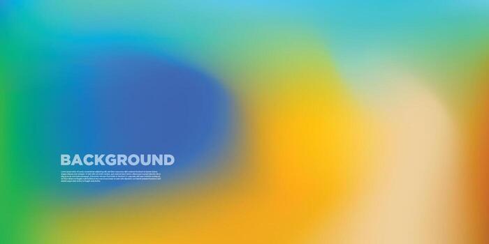 Abstract colorful gradient background vector template.