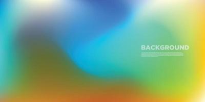 Abstract colorful gradient background vector template.