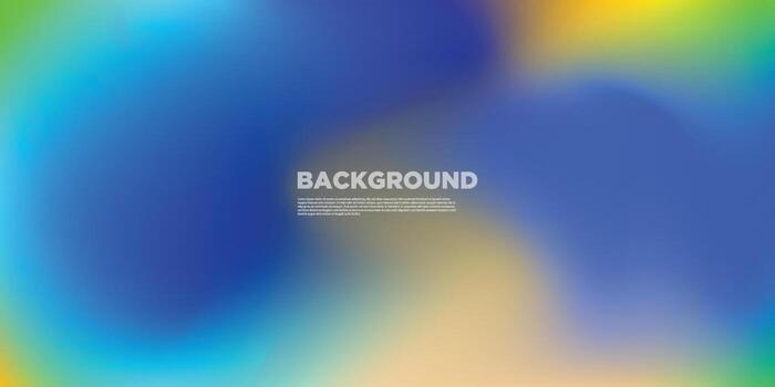 Abstract colorful gradient background vector template.
