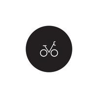 vector de logotipo de bicicleta