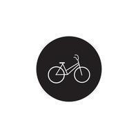 vector de logotipo de bicicleta