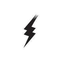 power lighting electric icon logo vector