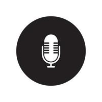 microphone icon vector