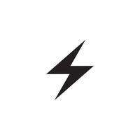 power lighting electric icon logo vector