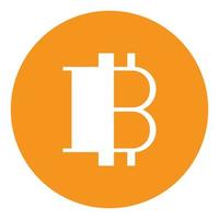 bitcoin logo vector