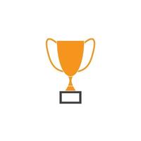 Trophy cup vector icon