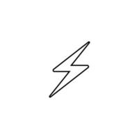 power lighting electric icon logo vector