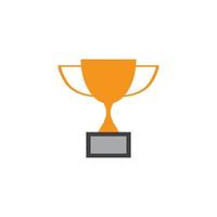 Trophy cup vector icon