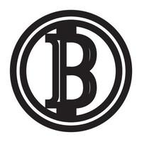 bitcoin logo vector