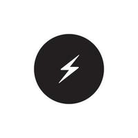 power lighting electric icon logo vector