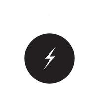 power lighting electric icon logo vector