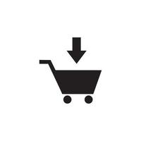 shopping icon vector