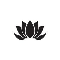 Beauty Vector lotus flowers design logo Template icon