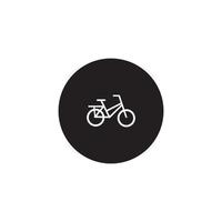 vector de logotipo de bicicleta