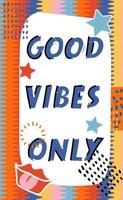 Groovy hippie 70s posters, Vector cards in trendy retro psychedelic cartoon style. Good vibes.