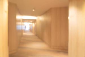 abstract blur hotel lobby and reception for background photo