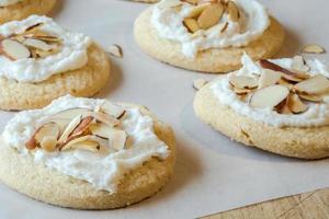 Frosted Almond Cookies photo