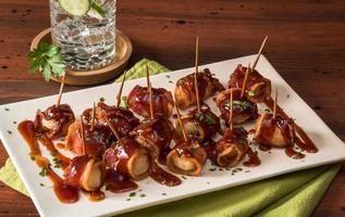 Bacon Wrapped Chestnuts photo