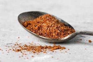 Barbecue Rub on a Spoon photo