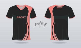 camiseta deportiva y plantilla de camiseta diseño de camiseta deportiva. diseño deportivo para juegos de carreras de fútbol vector