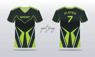 Sports jersey and t-shirt template sports jersey design. Sports design for football  racing  gaming vector