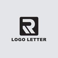 R letter logo vector