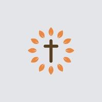 Cross Logo Design vector