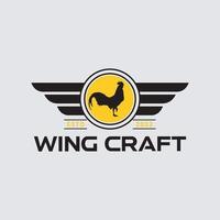 Wing Craft Logo vector