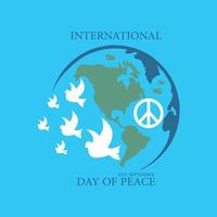 International Day Of Peace vector