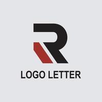 R letter logo vector